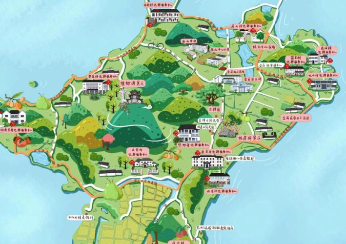 东莞手绘地图旅游的独特视角